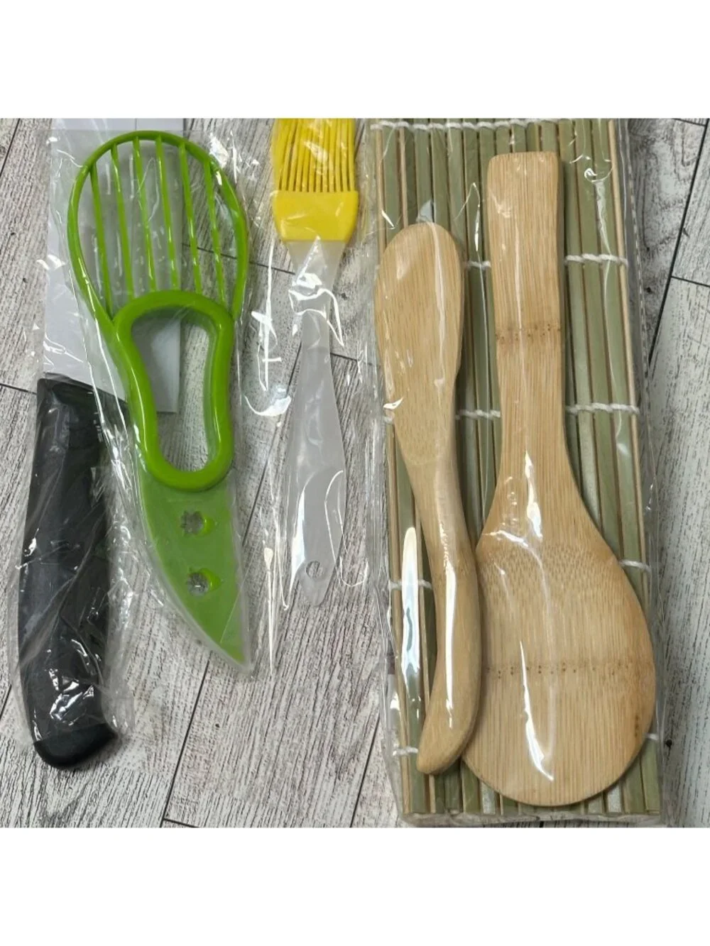 Sushi Making Kit With Bazooka & Tools For Homemade Sushi Rolls - Open Box